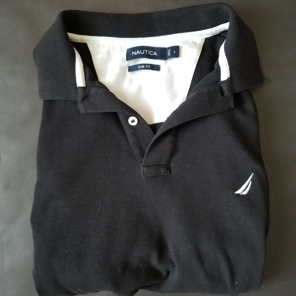 Black Nautica Polo